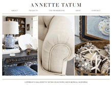 Tablet Screenshot of annettetatum.com